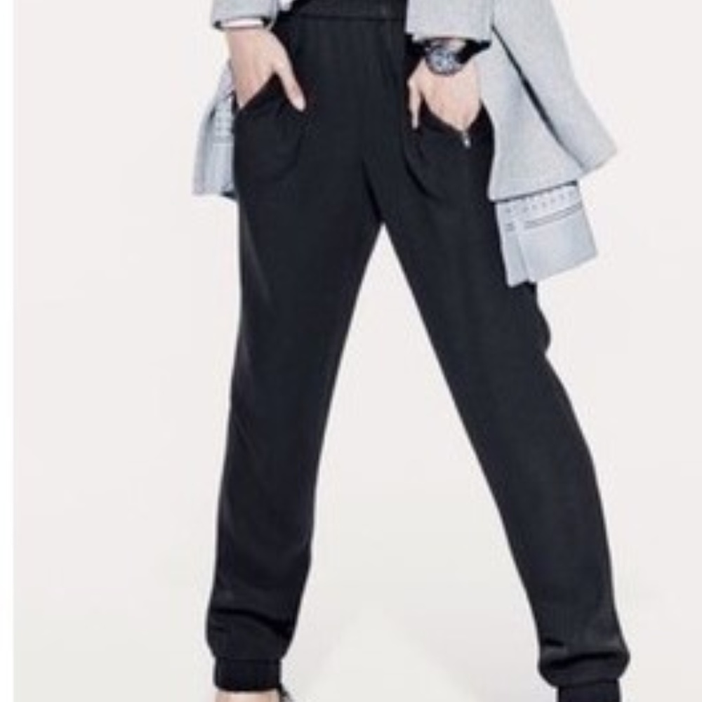 J Crew Black Turner Pants Size 2